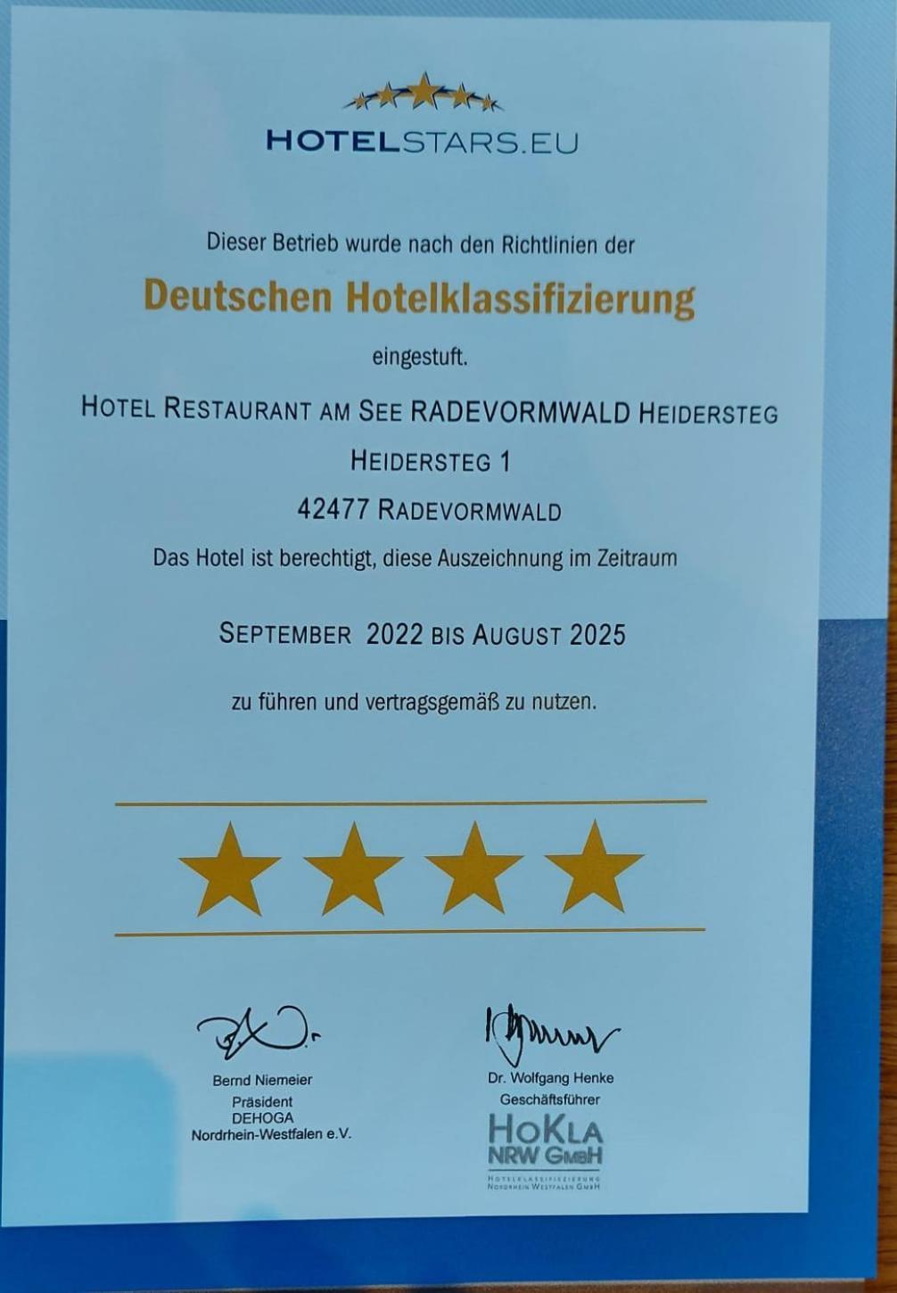 Residenz Am Heidersteg Hotel Radevormwald